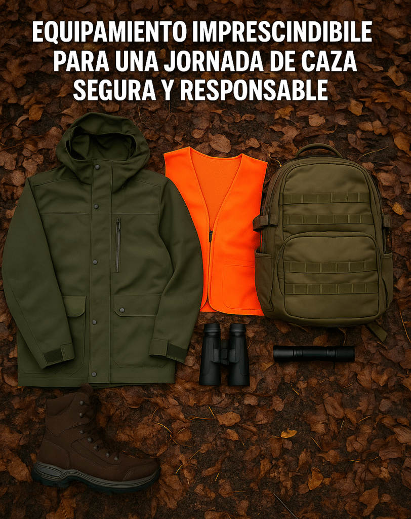equipamiento de caza