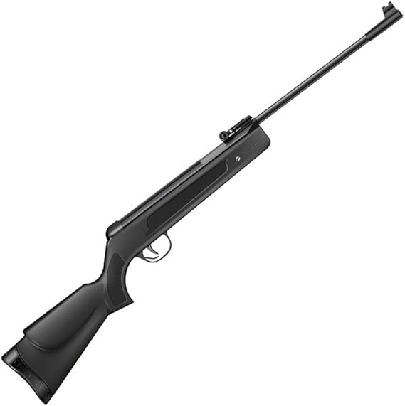 Artemis Arms Carabina de aire comprimido negra de calibre 4.5 mm, 